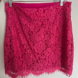MILLY skirt. hot pink size 8